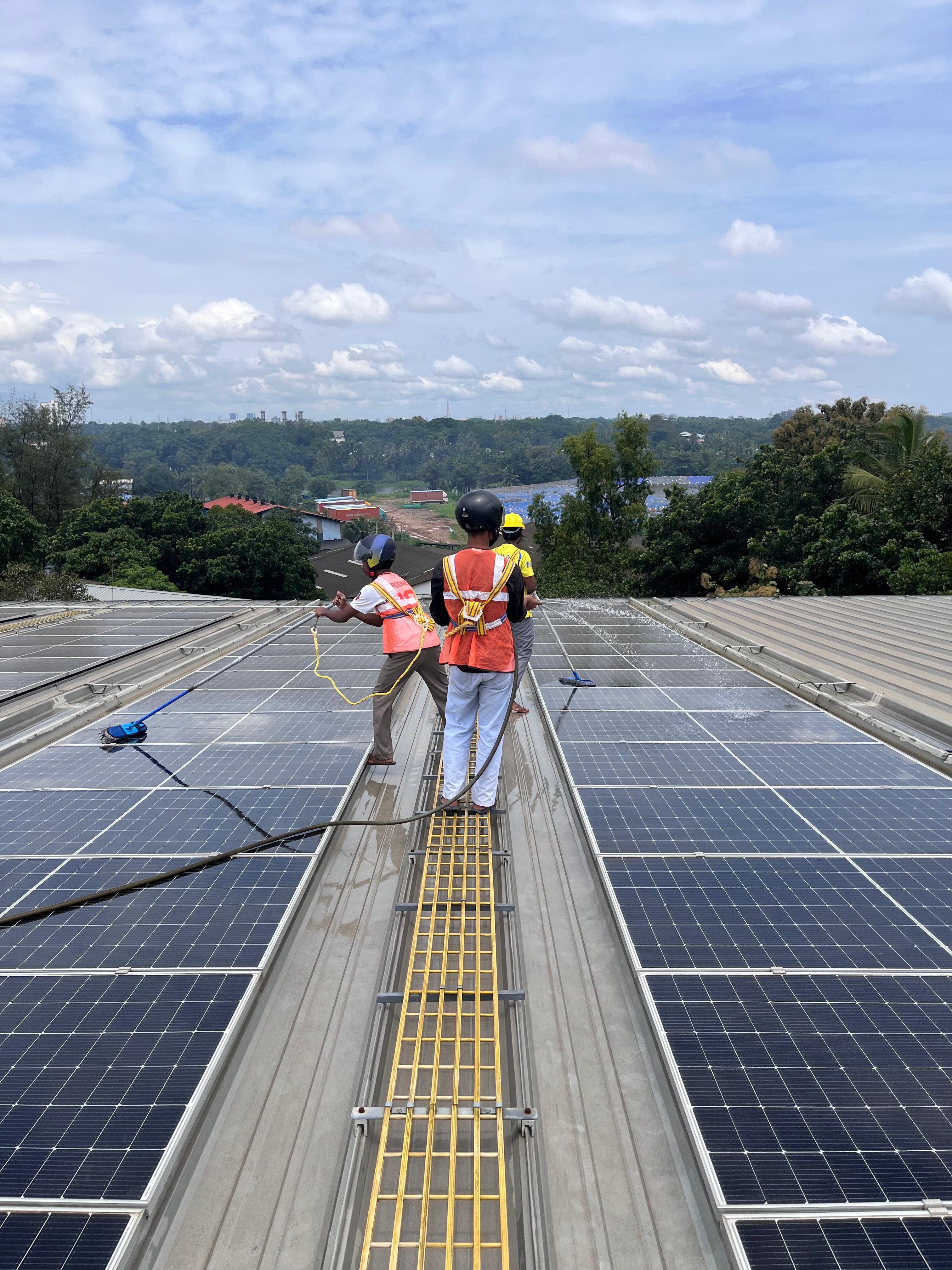 Solar Cleaning Woke site